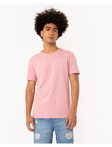 C&A camiseta de algodão básica manga curta - PINK