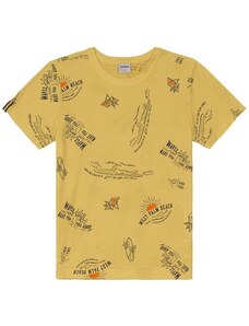 Rovi Kids Camiseta Infantil Masculina Amarelo