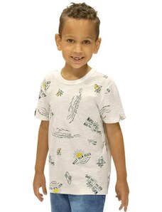 Rovi Kids Camiseta Infantil Masculina Bege