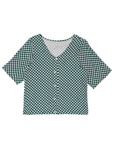 Rovitex Camisa Feminina Viscose Creponada Verde