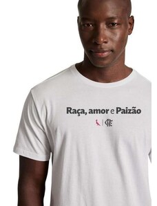 Camiseta Raça Amor e Paizão Reserva Branco