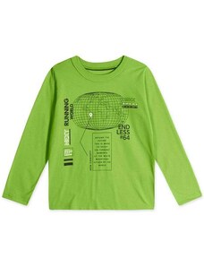 Camiseta Infantil Menino Manga Longa Marisol Verde