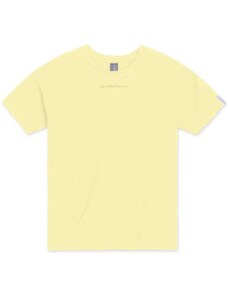 Camiseta Infantil Menino Manga Curta Match Amarelo
