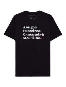 Camiseta Parceiro Camarada Filho Reserva Preto
