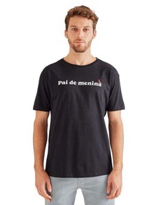 Camiseta Pai de Menina Reserva Preto