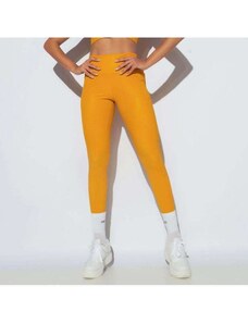 Calça Legging Fitness com Bolsos Skin Laranja - Honey Be Laranja / Orange