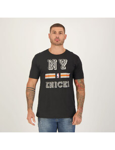 Camiseta NBA Stripes New York Knicks Preta