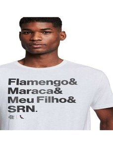 Camiseta Flamengo Maraca Filho Reserva Branco