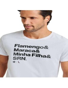 Camiseta Flamengo Maraca Filha Reserva Branco