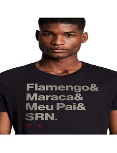 Camiseta Flamengo Maraca Pai Reserva Preto