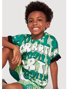Tigor Camiseta Manga Curta Groove Infantil Verde