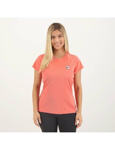 Camiseta Fila Tennis Basic Feminina Coral