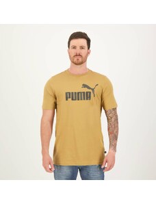 Camiseta Puma ESS Logo Marrom