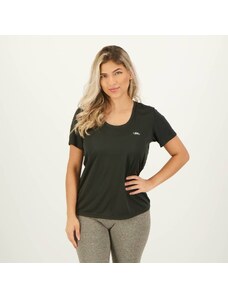 Camiseta Olympikus Essential Feminina Preta UV15+