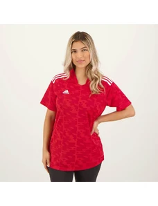 Camisa Adidas Feminina Internacional I 2020/21 FU1093 - Vermelho/Branco -  Botoli Esportes: Tênis, Roupas e Acessórios Esportivos