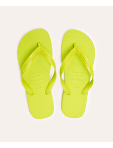 C&A chinelo havaianas top verde lima