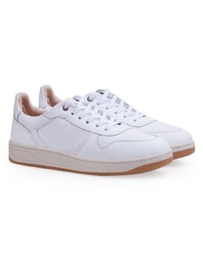 Sapatênis Doctor Shoes Sneaker Esporão Couro 2408 Branco