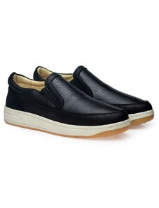Sapatênis Doctor Shoes Sneaker Couro 2409 Preto