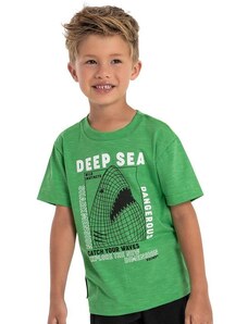 Quimby Camiseta Deep Sea para Menino Verde