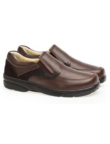 Sapato Casual Doctor Shoes Couro 5309 Marrom