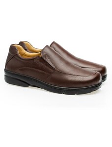 Sapato Casual Doctor Shoes Esporão em Couro 5300 Marrom