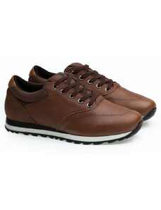 Sapatênis Doctor Shoes Couro 4060 Marrom