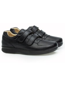 Sapato Casual Doctor Shoes Couro 3058 Preto