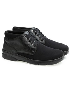 Bota Doctor Shoes Couro/ Techprene 8921 Preto