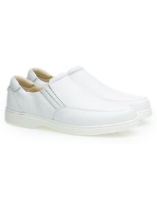 Sapato Casual Doctor Shoes Couro 410 Branco