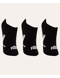 C&A kit de 3 pares de meias sapatilha puma preto