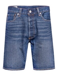Bermuda Levis Jeans Masculina 412 Slim Shorts Stretch Matte Azul