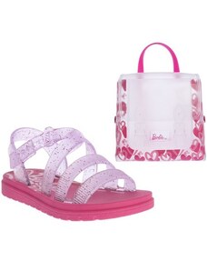 GRENDENE KIDS Sandália Infantil Barbie Sweet Bag Glitter + Mochila Pink - 23