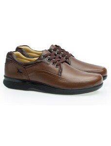 Sapato Casual Doctor Shoes Couro 3065 Camel