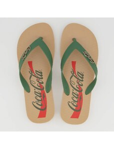 Chinelo Coca Cola Spencer Bege