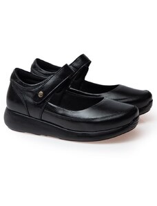 Sapato Casual Doctor Shoes Couro 1407 Preto
