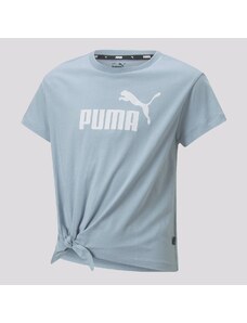 Camiseta Puma Ess Logo Juvenil Azul Claro
