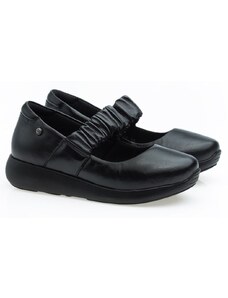 Sapato Casual Doctor Shoes Couro 1412 Preto
