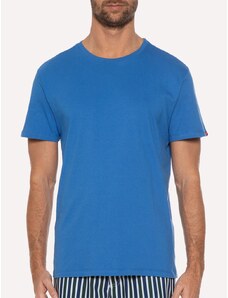 Camiseta Levis Masculina Lisa Azul