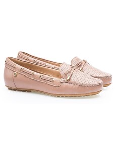 Mocassim Doctor Shoes Couro 1184 Nude
