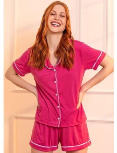 Alma Dolce Pijama Pink em Poliviscose