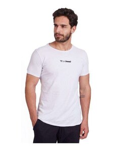 Camiseta Longline Brohood Masculina Malha Branca Branco