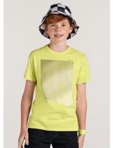 Extreme Camiseta Estampada Infantil Menino Verde