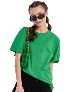 Gloss Camisa Básica Oversize Juvenil Verde