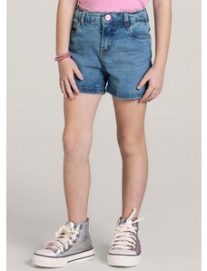 Brandili Shorts Jeans Infantil Menina Azul