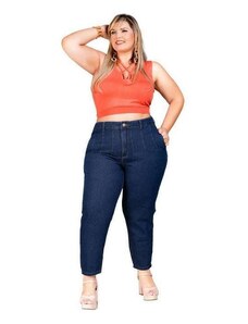 Razon Jeans Calça Jeans Feminina Plus Size Mom 46 Ao 54 - Razon - 1101 Jeans