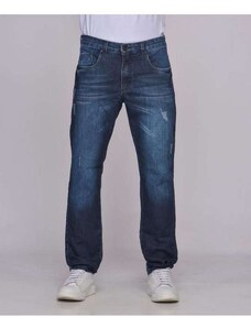 Calça Jeans Masculina Reta 38 Ao 46 Shyros 37522 Azul