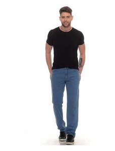 Calça Jeans Masculina Básica 38 Ao 46 Shyros 36206 Azul