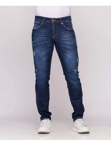 Calça Jeans Masculina Reta 38 Ao 46 Shyros 37518 Azul