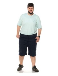 Bermuda Plus Size Oversized Masculina Jeans 58 Ao 66 Shyros 35485 Preto