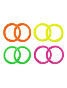 Kit 8 Elásticos para Cabelo Gabriela Beauty Neon Color - U
